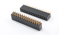 排母2.54*8.5 O型封闭式 （PC3.0*0.30*0.76）