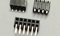 排母2.0*5.1 双侧弯DIP （PC1.8*0.2*0.6）